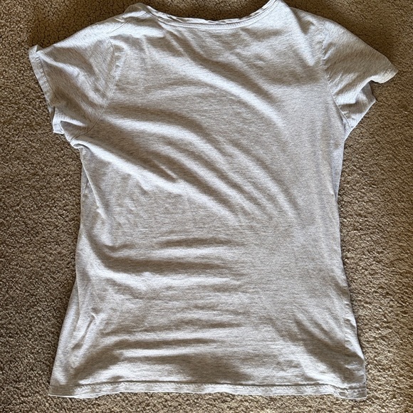 Pact Light Gray Women's Short Sleeve Tee - Picture 3 of 3